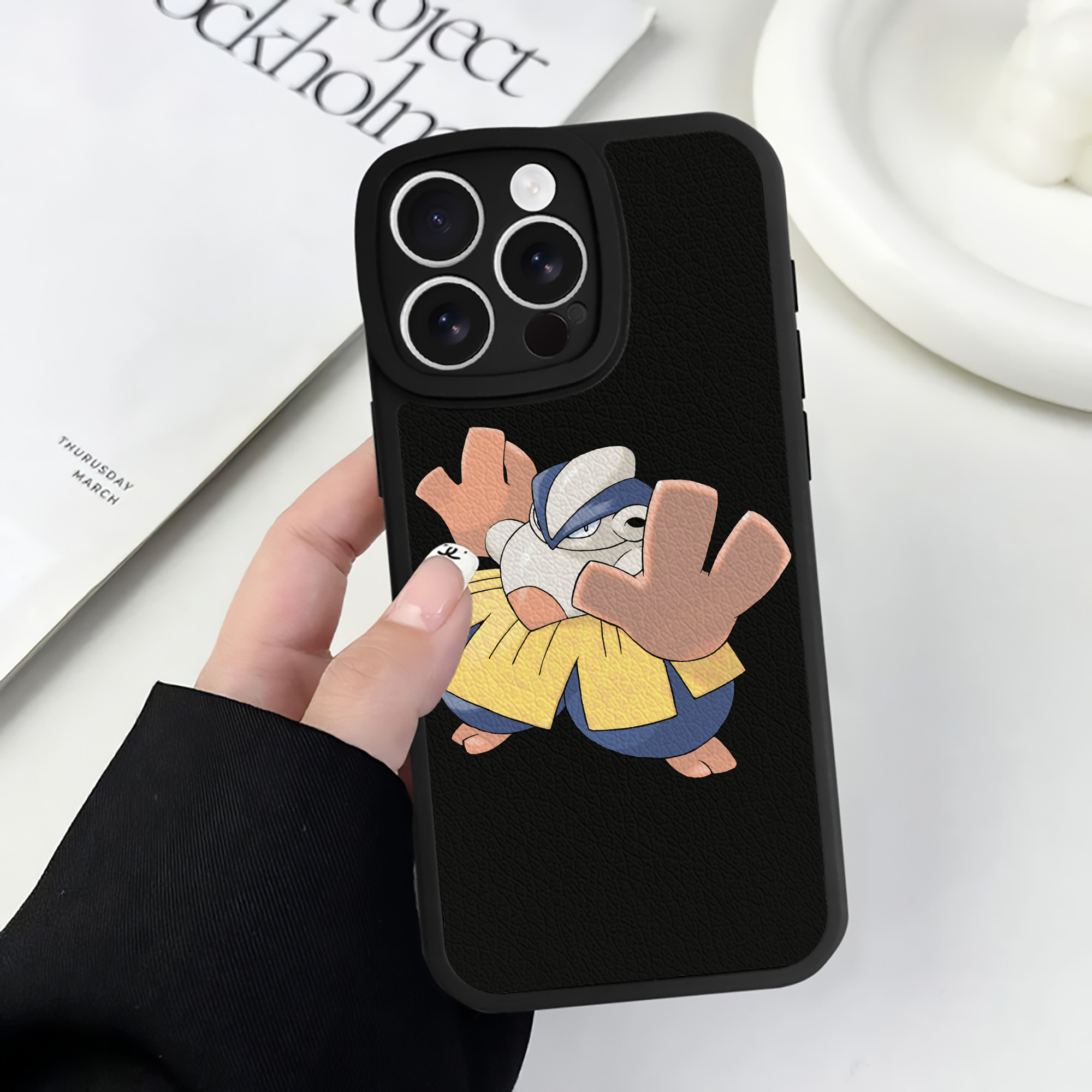 （画像用） ポケットモンスター Pokémon 【iPhone 16シリーズ対応】シリコンスマホケース（レザー調） 材質：シリコン